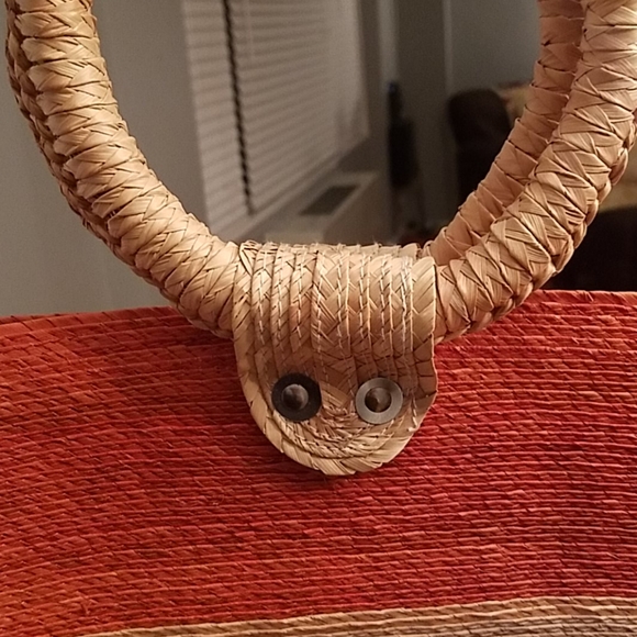 Straw Handbag - Picture 3 of 8